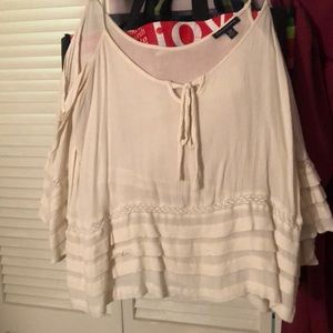 American Eagle off the shoulder top